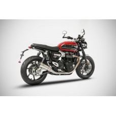 ZARD Conical Dual Slip-ons for the Triumph Speed Twin